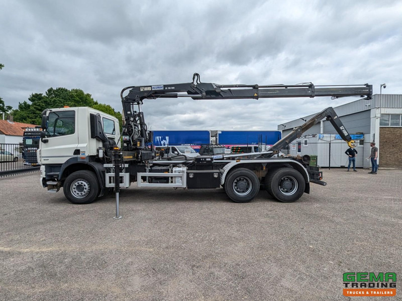 DAF CF85.410 6x4 Dagcab Euro5 EEV - Hiab Haakarm + Hiab 166E-2 DUO - Vangmuil - شاحنة برافعة خطافية, شاحنة كرين: صورة 5 DAF CF85.410 6x4 Dagcab Euro5 EEV - Hiab Haakarm + Hiab 166E-2 DUO - Vangmuil - شاحنة برافعة خطافية, شاحنة كرين: صورة 5