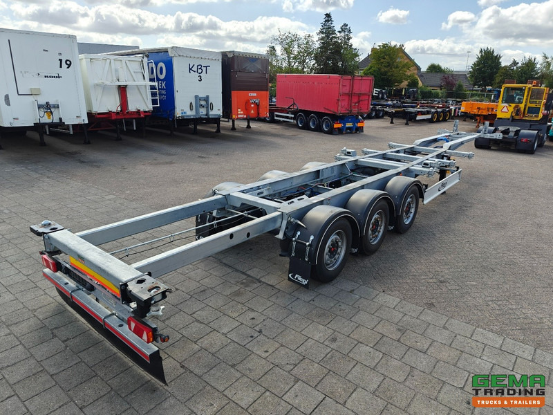 Fliegl SDS01 3-Assen SAF - LiftAs - Schijfremmen - Alle Aansluitingen - Gegalvaniseerd - Kop/KontSchuiver - Ongebruikt! - ناقل حاوية/ نصف مقطورة بحاوية: صورة 1 Fliegl SDS01 3-Assen SAF - LiftAs - Schijfremmen - Alle Aansluitingen - Gegalvaniseerd - Kop/KontSchuiver - Ongebruikt! - ناقل حاوية/ نصف مقطورة بحاوية: صورة 1
