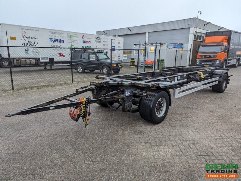Krone AZ 2-Assen SAF - BDF Systeem - Schijfremmen - Luchtvering - ناقل حاوية/ مقطورة بحاوية: صورة 1 Krone AZ 2-Assen SAF - BDF Systeem - Schijfremmen - Luchtvering - ناقل حاوية/ مقطورة بحاوية: صورة 1