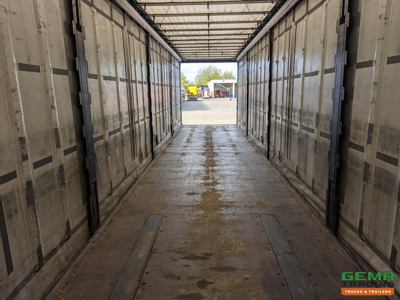 نصف مقطورة بستائر جانبية Krone SD 3-Assen BPW - Schijfremmen - Schuifzeilen/dak - Gereedschapskisten - SpeedCurtains: صورة 11