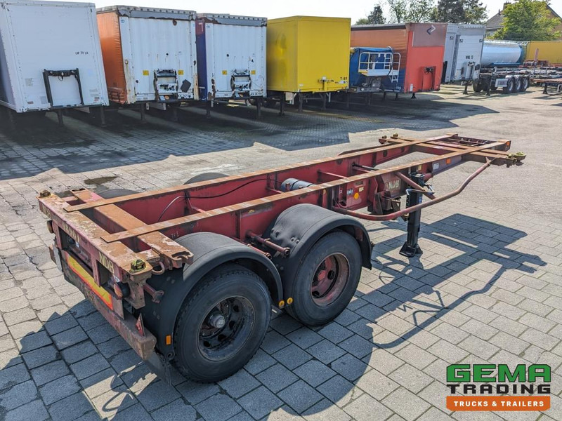 Krone SZC 20FT 2-Assen ROR - STEEL Suspension - DOUBLE tires - DrumBrakes (O1869) - ناقل حاوية/ نصف مقطورة بحاوية: صورة 4 Krone SZC 20FT 2-Assen ROR - STEEL Suspension - DOUBLE tires - DrumBrakes (O1869) - ناقل حاوية/ نصف مقطورة بحاوية: صورة 4