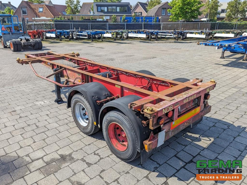 Krone SZC 20FT 2-Assen ROR - STEEL Suspension - DOUBLE tires - DrumBrakes (O1869) - ناقل حاوية/ نصف مقطورة بحاوية: صورة 1 Krone SZC 20FT 2-Assen ROR - STEEL Suspension - DOUBLE tires - DrumBrakes (O1869) - ناقل حاوية/ نصف مقطورة بحاوية: صورة 1