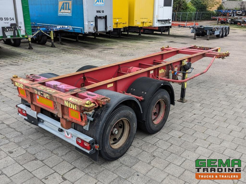 Krone SZC 20FT 2-Assen ROR - STEEL Suspension - DOUBLE tires - DrumBrakes (O1916) - ناقل حاوية/ نصف مقطورة بحاوية: صورة 1 Krone SZC 20FT 2-Assen ROR - STEEL Suspension - DOUBLE tires - DrumBrakes (O1916) - ناقل حاوية/ نصف مقطورة بحاوية: صورة 1