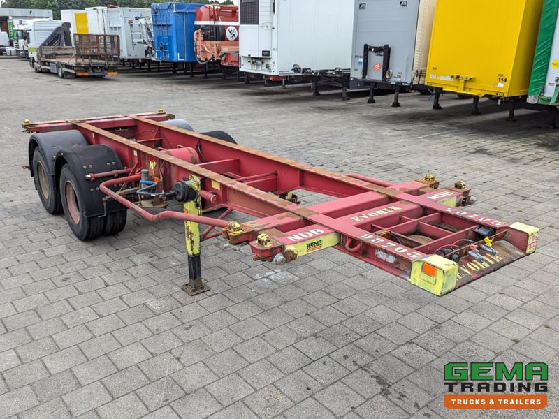 Krone SZC 20FT 2-Assen ROR - STEEL Suspension - DOUBLE tires - DrumBrakes (O1916) - ناقل حاوية/ نصف مقطورة بحاوية: صورة 2 Krone SZC 20FT 2-Assen ROR - STEEL Suspension - DOUBLE tires - DrumBrakes (O1916) - ناقل حاوية/ نصف مقطورة بحاوية: صورة 2