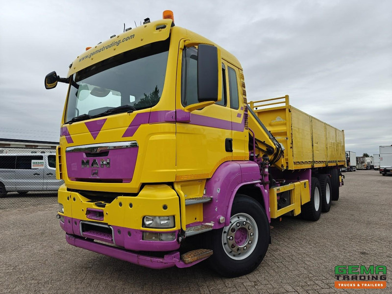 شاحنة قلاب, شاحنة كرين MAN TGS 35.440 8x4/4 Dagcabine Euro5 - Hymatec Kipper + Hiab 166 ES-4 Pro - Alcoa - 02/2026 APK: صورة 6