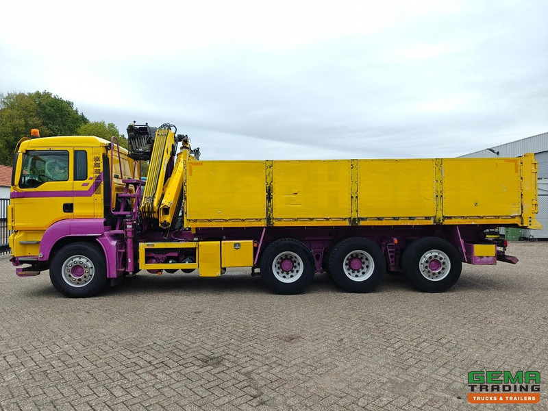 شاحنة قلاب, شاحنة كرين MAN TGS 35.440 8x4/4 Dagcabine Euro5 - Hymatec Kipper + Hiab 166 ES-4 Pro - Alcoa - 02/2026 APK: صورة 17
