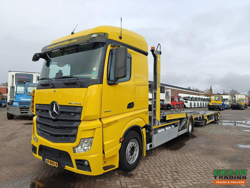 Mercedes-Benz Actros 1942 4x2 Megaspace Euro6 - Auto / Bus Transporter 8-Lader - Rolfo Venus 4 + Rolfo Power 4 - Dubbele Lier - شاحنة نقل سيارات شاحنة: صورة 1 Mercedes-Benz Actros 1942 4x2 Megaspace Euro6 - Auto / Bus Transporter 8-Lader - Rolfo Venus 4 + Rolfo Power 4 - Dubbele Lier - شاحنة نقل سيارات شاحنة: صورة 1