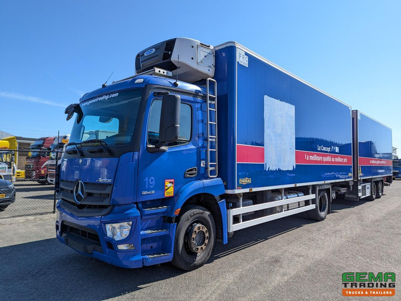 Mercedes-Benz Antos 1843 4x2 Dagcab Euro6 - Chereau Koel-Vriescombinatie- Carrier Supra - Doorlaadsysteem - Laadklep 2000KG - شاحنة ذات مبرد: صورة 1 Mercedes-Benz Antos 1843 4x2 Dagcab Euro6 - Chereau Koel-Vriescombinatie- Carrier Supra - Doorlaadsysteem - Laadklep 2000KG - شاحنة ذات مبرد: صورة 1