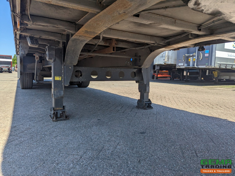 نصف مقطورة بستائر جانبية Merker M300-01-OY 3-Assen SAF - Lift as - Schuifzeilen/dak - Rongen/Rongpotten - Kooiaap aansluiting - 6600KG: صورة 12
