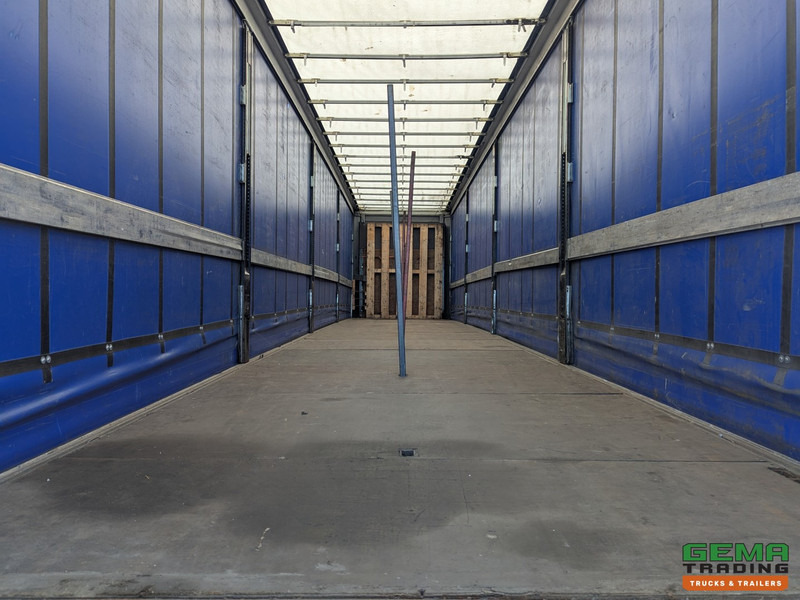نصف مقطورة بستائر جانبية Merker M300-01-OY 3-Assen SAF - Lift as - Schuifzeilen/dak - Rongen/Rongpotten - Kooiaap aansluiting - 6600KG: صورة 10