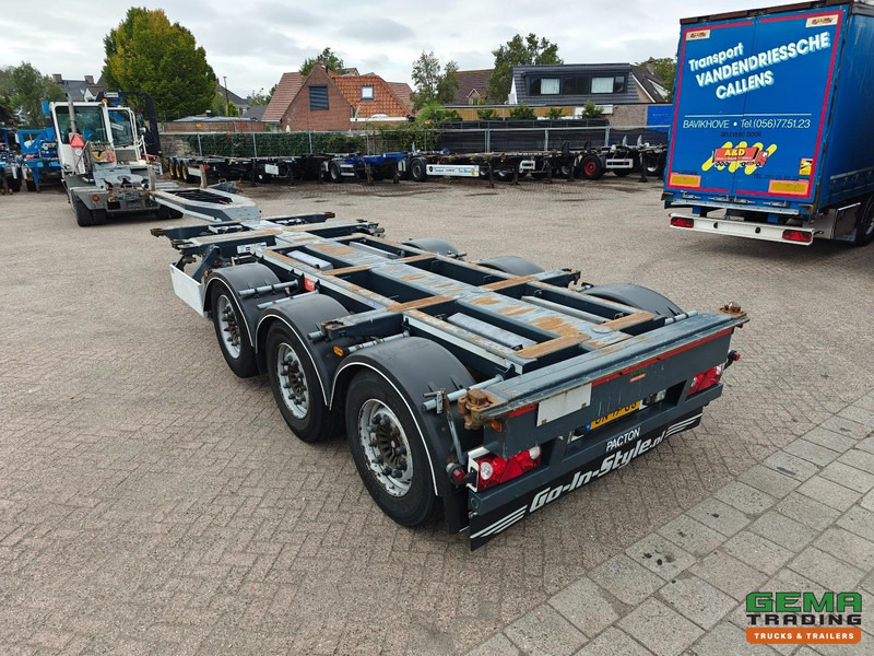 Pacton ET3 3-Assen SAF - MULTI - Schijfremmen - LiftAs - 3x Uitschuifbaar - 03/2026 APK - ناقل حاوية/ نصف مقطورة بحاوية: صورة 5 Pacton ET3 3-Assen SAF - MULTI - Schijfremmen - LiftAs - 3x Uitschuifbaar - 03/2026 APK - ناقل حاوية/ نصف مقطورة بحاوية: صورة 5