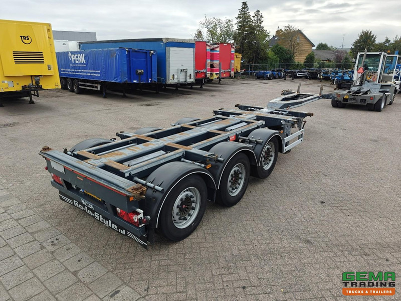Pacton ET3 3-Assen SAF - MULTI - Schijfremmen - LiftAs - 3x Uitschuifbaar - 03/2026 APK - ناقل حاوية/ نصف مقطورة بحاوية: صورة 2 Pacton ET3 3-Assen SAF - MULTI - Schijfremmen - LiftAs - 3x Uitschuifbaar - 03/2026 APK - ناقل حاوية/ نصف مقطورة بحاوية: صورة 2