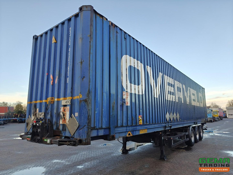 Pacton T3-007 3-Assen BPW - Containerchassis + 45FT HiCube Container - Reservewieldrager - ناقل حاوية/ نصف مقطورة بحاوية: صورة 2 Pacton T3-007 3-Assen BPW - Containerchassis + 45FT HiCube Container - Reservewieldrager - ناقل حاوية/ نصف مقطورة بحاوية: صورة 2