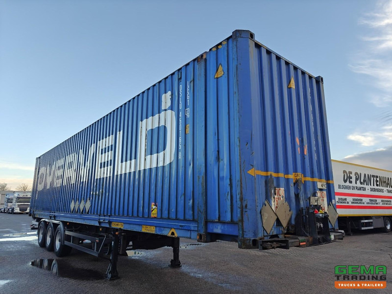 Pacton T3-007 3-Assen BPW - Containerchassis + 45FT HiCube Container - Reservewieldrager - ناقل حاوية/ نصف مقطورة بحاوية: صورة 5 Pacton T3-007 3-Assen BPW - Containerchassis + 45FT HiCube Container - Reservewieldrager - ناقل حاوية/ نصف مقطورة بحاوية: صورة 5