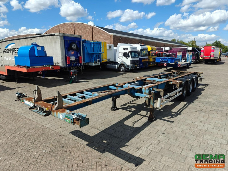 Pacton T3-007 3-Assen SAF - Trommelremmen - Lift As - Vast - Alle Aansluitingen - 4700KG - ناقل حاوية/ نصف مقطورة بحاوية: صورة 2 Pacton T3-007 3-Assen SAF - Trommelremmen - Lift As - Vast - Alle Aansluitingen - 4700KG - ناقل حاوية/ نصف مقطورة بحاوية: صورة 2