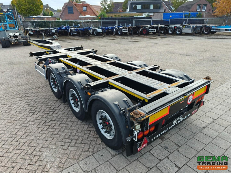 Pacton TXC343 3-Assen SAF - Schijfremmen - LiftAs - VasteKop - Alle Aansluitingen - 4740KG - ناقل حاوية/ نصف مقطورة بحاوية: صورة 2 Pacton TXC343 3-Assen SAF - Schijfremmen - LiftAs - VasteKop - Alle Aansluitingen - 4740KG - ناقل حاوية/ نصف مقطورة بحاوية: صورة 2