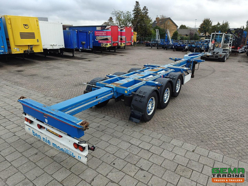 Pacton TXC343 3-Assen Valx - MULTI - Schijfremmen - LiftAs - 3x Uitschuifbaar - 05/2026 APK - ناقل حاوية/ نصف مقطورة بحاوية: صورة 1 Pacton TXC343 3-Assen Valx - MULTI - Schijfremmen - LiftAs - 3x Uitschuifbaar - 05/2026 APK - ناقل حاوية/ نصف مقطورة بحاوية: صورة 1