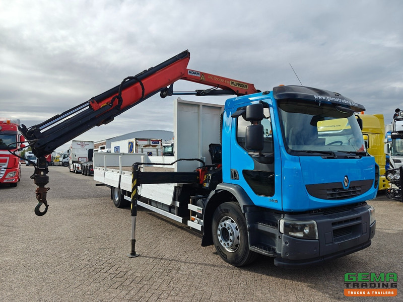 Renault Premium Lander 340 4x2 Dagcab Euro5 - Retarder - Open Laadbak 7.8M + Palfinger PK12002-EH - RadioGrafisch - شاحنات مسطحة, شاحنة كرين: صورة 3 Renault Premium Lander 340 4x2 Dagcab Euro5 - Retarder - Open Laadbak 7.8M + Palfinger PK12002-EH - RadioGrafisch - شاحنات مسطحة, شاحنة كرين: صورة 3