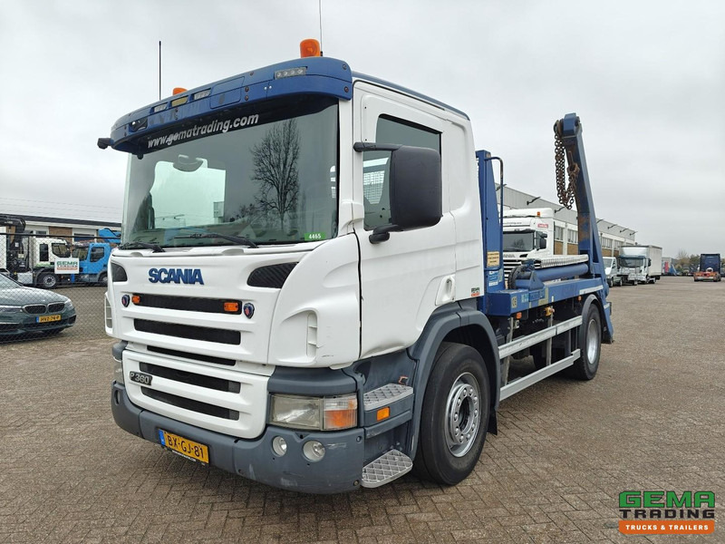 Scania P360 4x2 Dagcab Euro5 - Vollucht - HyvaLift PortaalarmSysteem 14T - Rockinger Vangmuil - 05/2026 APK - شاحنة لودر انزلاقي: صورة 1 Scania P360 4x2 Dagcab Euro5 - Vollucht - HyvaLift PortaalarmSysteem 14T - Rockinger Vangmuil - 05/2026 APK - شاحنة لودر انزلاقي: صورة 1