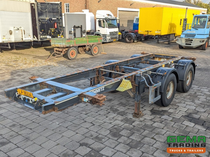 Schmitz Cargobull SCF 20 2-Assen BPW DrumBrakes - 20FT Connection - 2419KG (O2060) - ناقل حاوية/ نصف مقطورة بحاوية: صورة 1 Schmitz Cargobull SCF 20 2-Assen BPW DrumBrakes - 20FT Connection - 2419KG (O2060) - ناقل حاوية/ نصف مقطورة بحاوية: صورة 1