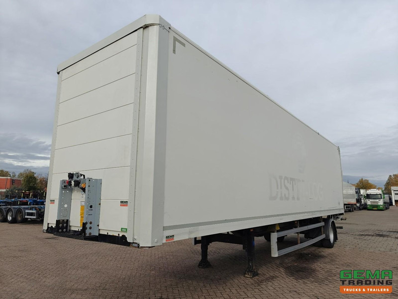 System Tailer GSTFS 10 1-As SAF - CITY - StuurAs - Gesloten opbouw 11.10m + Laadklep 2500KG - Accubak - نصف مقطورة بصندوق مغلق: صورة 1 System Tailer GSTFS 10 1-As SAF - CITY - StuurAs - Gesloten opbouw 11.10m + Laadklep 2500KG - Accubak - نصف مقطورة بصندوق مغلق: صورة 1