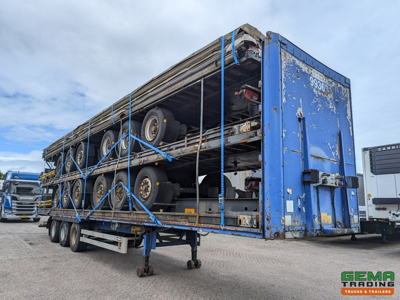 Van Hool 3B0064 Pakket 1x van Hool ROR + 4x Samro BPW - Compleet Gestapeld - Hardhoutenvloer - RoestVrij! - نصف مقطورة بستائر جانبية: صورة 3 Van Hool 3B0064 Pakket 1x van Hool ROR + 4x Samro BPW - Compleet Gestapeld - Hardhoutenvloer - RoestVrij! - نصف مقطورة بستائر جانبية: صورة 3
