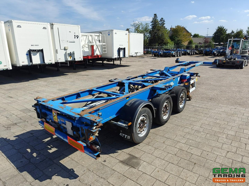 Van Hool 3B0079 3-Assen SAF - Schijfremmen - Alle aansluitingen / Universeel chassis - ناقل حاوية/ نصف مقطورة بحاوية: صورة 1 Van Hool 3B0079 3-Assen SAF - Schijfremmen - Alle aansluitingen / Universeel chassis - ناقل حاوية/ نصف مقطورة بحاوية: صورة 1