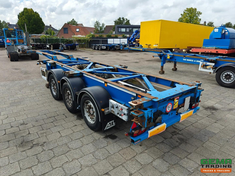 Van Hool 3B0079 3-Assen SAF - Schijfremmen - Alle aansluitingen / Universeel chassis - ناقل حاوية/ نصف مقطورة بحاوية: صورة 3 Van Hool 3B0079 3-Assen SAF - Schijfremmen - Alle aansluitingen / Universeel chassis - ناقل حاوية/ نصف مقطورة بحاوية: صورة 3