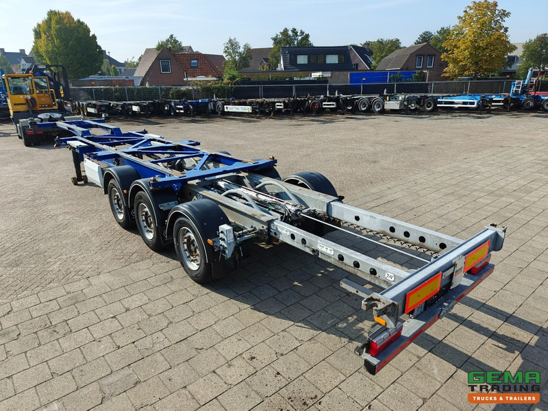 Van Hool A3C002 3-Assen JOST - Schijfremmen - Alle aansluitingen / Universeel chassis - TOP Staat! - ناقل حاوية/ نصف مقطورة بحاوية: صورة 4 Van Hool A3C002 3-Assen JOST - Schijfremmen - Alle aansluitingen / Universeel chassis - TOP Staat! - ناقل حاوية/ نصف مقطورة بحاوية: صورة 4
