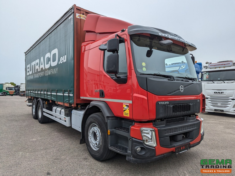 Volvo FE 320 6x2 Slaapcab Euro6 - BDF / SchuifzeilenBak 7.6M + Laadklep 1500KG - Rongpotten/Rongen - شاحنة ذات ستائر جانبية: صورة 4 Volvo FE 320 6x2 Slaapcab Euro6 - BDF / SchuifzeilenBak 7.6M + Laadklep 1500KG - Rongpotten/Rongen - شاحنة ذات ستائر جانبية: صورة 4