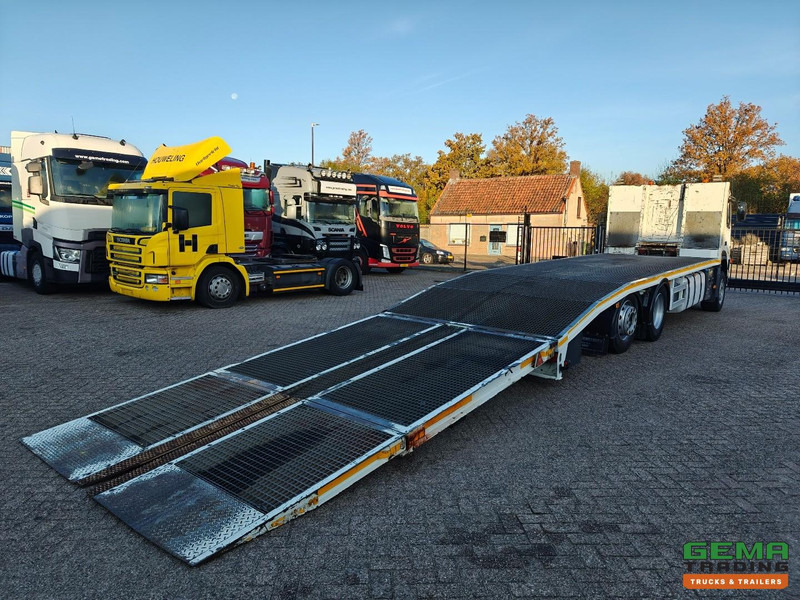 Volvo FM 300 6x2/4 Dagcab Euro4 - Oprijwagen/Machine Transporter 8.38m + Lier 6.6T - Dubbele Rampen - RoosterVloer - شاحنة نقل سيارات شاحنة: صورة 2 Volvo FM 300 6x2/4 Dagcab Euro4 - Oprijwagen/Machine Transporter 8.38m + Lier 6.6T - Dubbele Rampen - RoosterVloer - شاحنة نقل سيارات شاحنة: صورة 2