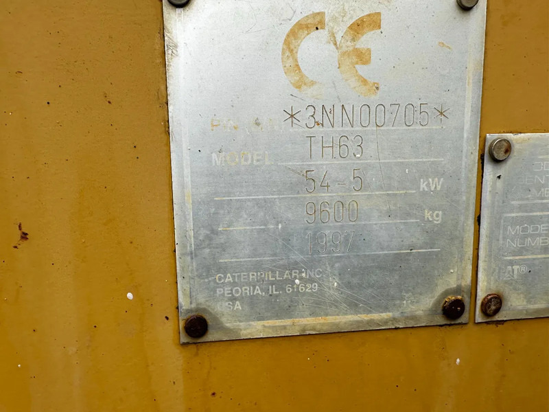 آلة رفع ونقل تلسكوبية Caterpillar TH63 4X4X4 Telehandler: صورة 7 آلة رفع ونقل تلسكوبية Caterpillar TH63 4X4X4 Telehandler: صورة 7