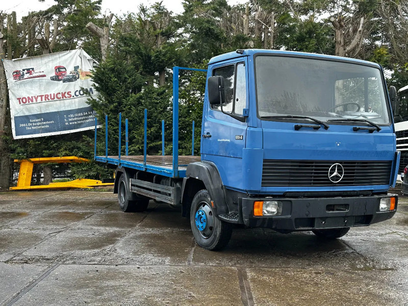 Mercedes-Benz SK 814 4X2 Platform Spring/Spring German truck - شاحنات مسطحة: صورة 1 Mercedes-Benz SK 814 4X2 Platform Spring/Spring German truck - شاحنات مسطحة: صورة 1