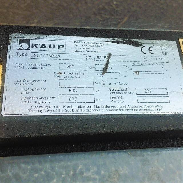 Kaup Fork positioner with separate sideshift - ملحق: صورة 1 Kaup Fork positioner with separate sideshift - ملحق: صورة 1