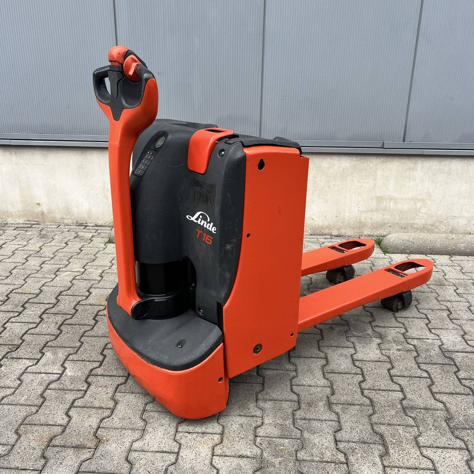 Linde T16 (1152) - شاحنة نقل الطبالي: صورة 2 Linde T16 (1152) - شاحنة نقل الطبالي: صورة 2