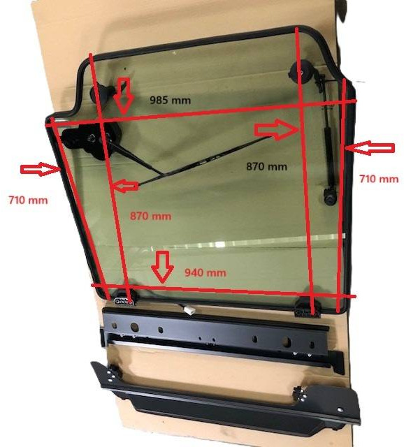 Rear Grendia complete - نافذة و قطع الغيار - معدات المناولة: صورة 2 Rear Grendia complete - نافذة و قطع الغيار - معدات المناولة: صورة 2