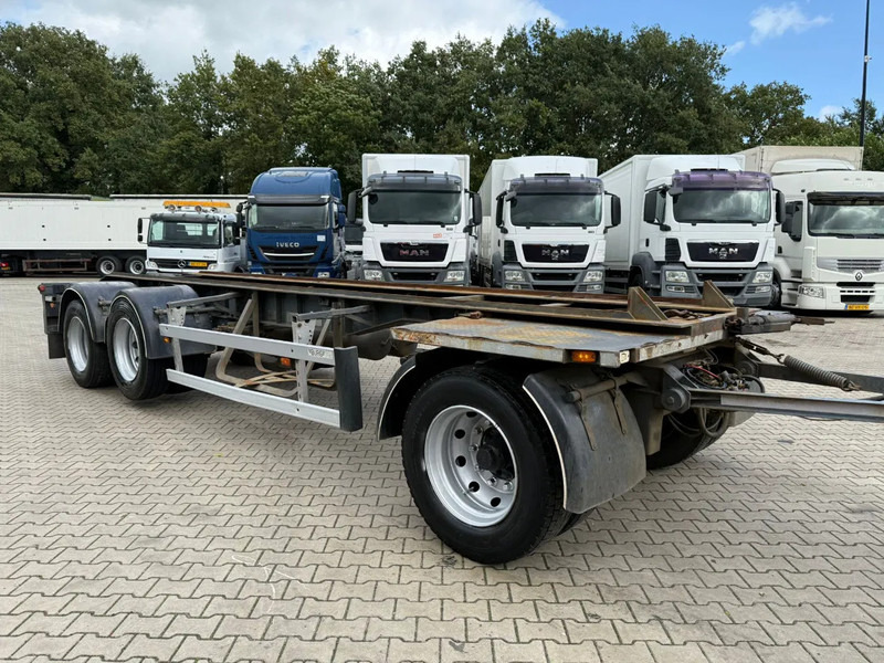 Burg 3AS Containeraanhangwagen, €3900, APK tot 28-01-2026 - ناقل حاوية/ مقطورة بحاوية: صورة 5 Burg 3AS Containeraanhangwagen, €3900, APK tot 28-01-2026 - ناقل حاوية/ مقطورة بحاوية: صورة 5