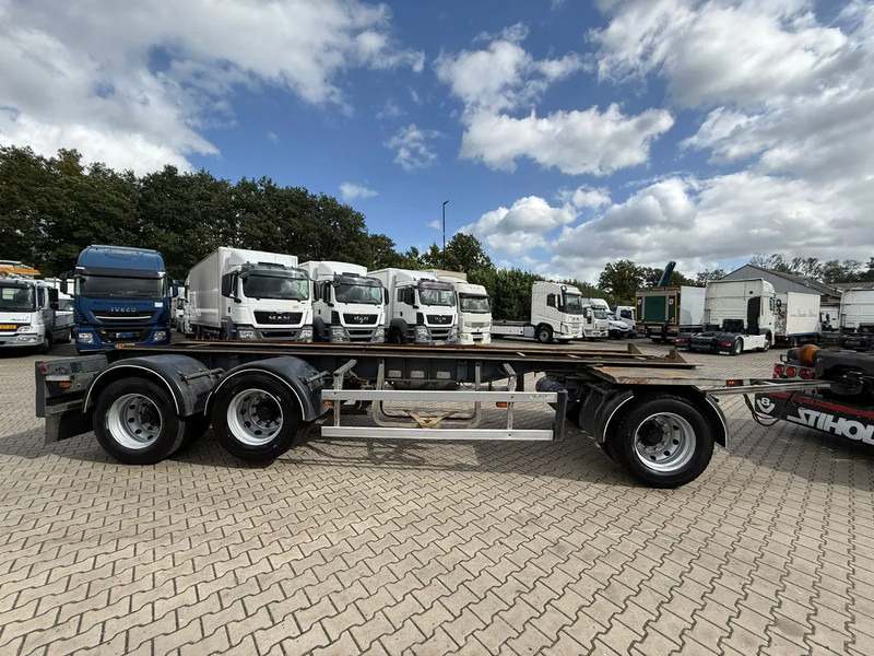 Burg 3AS Containeraanhangwagen, €3900, APK tot 28-01-2026 - ناقل حاوية/ مقطورة بحاوية: صورة 4 Burg 3AS Containeraanhangwagen, €3900, APK tot 28-01-2026 - ناقل حاوية/ مقطورة بحاوية: صورة 4