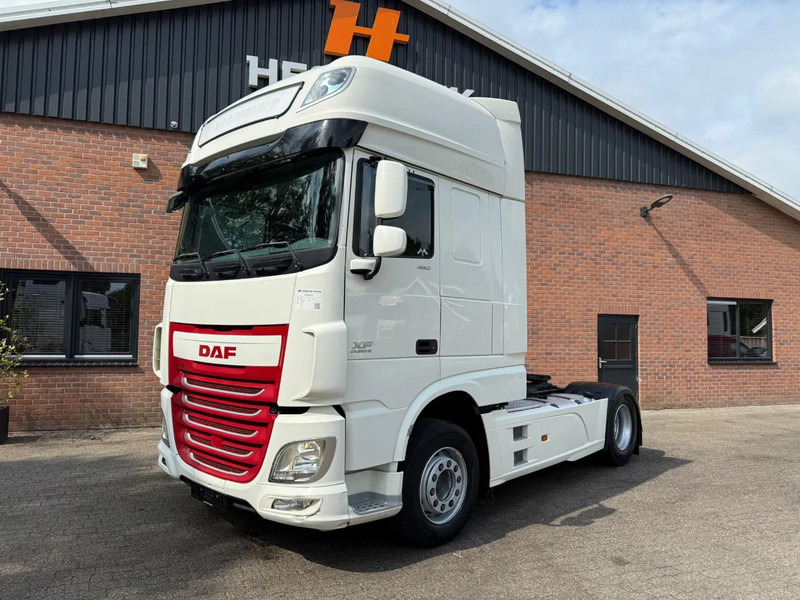 DAF XF 460 SSC Super Space 2x tank ACC German truck - مقطورة السحب: صورة 1 DAF XF 460 SSC Super Space 2x tank ACC German truck - مقطورة السحب: صورة 1