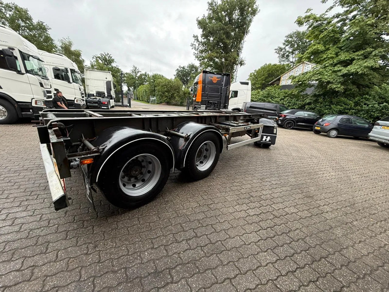 GS Meppel 28T Kiepende containeraanhangwagen! 640cm systeemlengte Centrale smering - ناقل حاوية/ نصف مقطورة بحاوية: صورة 3 GS Meppel 28T Kiepende containeraanhangwagen! 640cm systeemlengte Centrale smering - ناقل حاوية/ نصف مقطورة بحاوية: صورة 3
