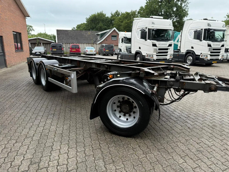 GS Meppel 28T Kiepende containeraanhangwagen! 640cm systeemlengte Centrale smering - ناقل حاوية/ نصف مقطورة بحاوية: صورة 4 GS Meppel 28T Kiepende containeraanhangwagen! 640cm systeemlengte Centrale smering - ناقل حاوية/ نصف مقطورة بحاوية: صورة 4