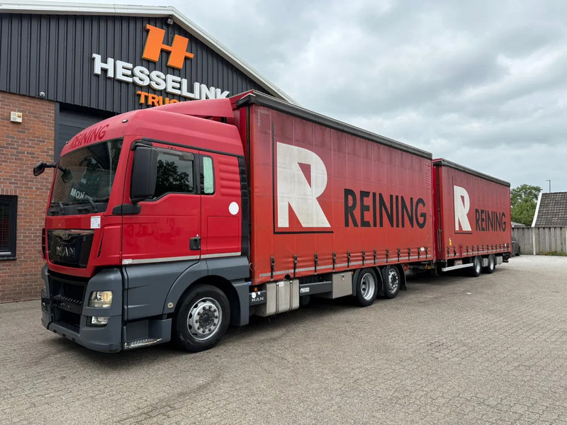 MAN TGX 26.400 2X! 6X2 JUMBO Kombi 120m3 Complete 2015, Galvanized - شاحنة صندوقية: صورة 1 MAN TGX 26.400 2X! 6X2 JUMBO Kombi 120m3 Complete 2015, Galvanized - شاحنة صندوقية: صورة 1