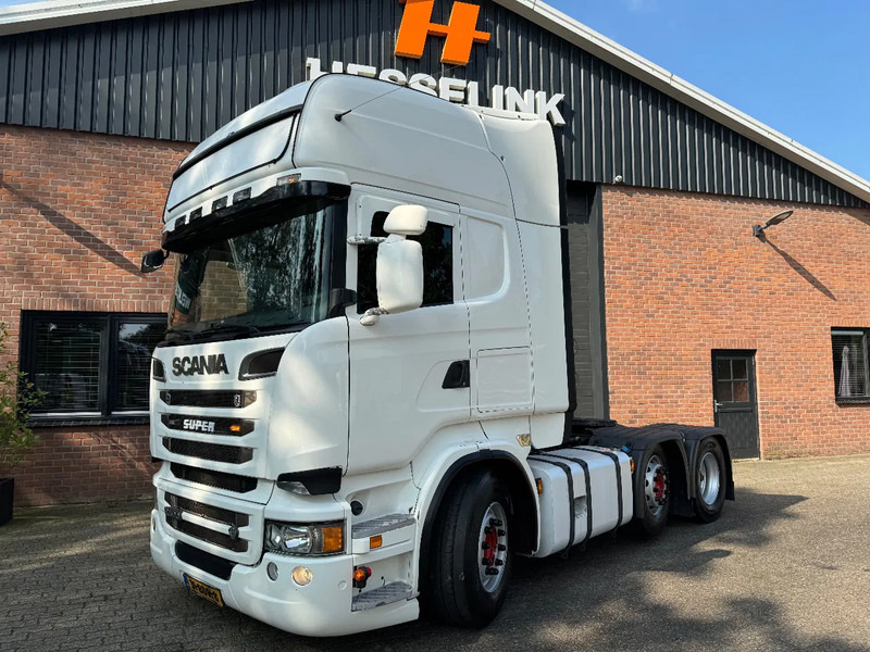 Scania R520 V8 6X2 Topline Retarder 2x tank NL Truck - رأس تريلا: صورة 1 Scania R520 V8 6X2 Topline Retarder 2x tank NL Truck - رأس تريلا: صورة 1