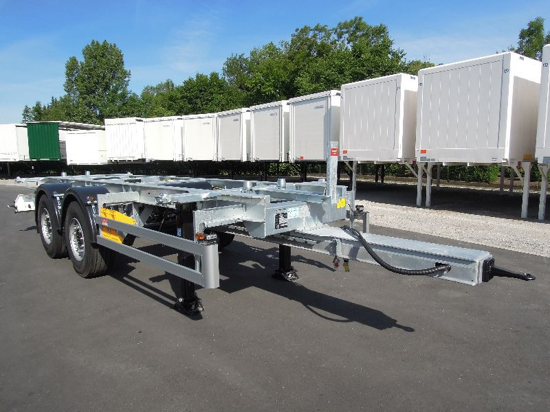 H&W BDF-System, Standard mit Liftachse, Neufahrzueg ohne Zulassung. - ناقل حاوية/ مقطورة بحاوية: صورة 1 H&W BDF-System, Standard mit Liftachse, Neufahrzueg ohne Zulassung. - ناقل حاوية/ مقطورة بحاوية: صورة 1