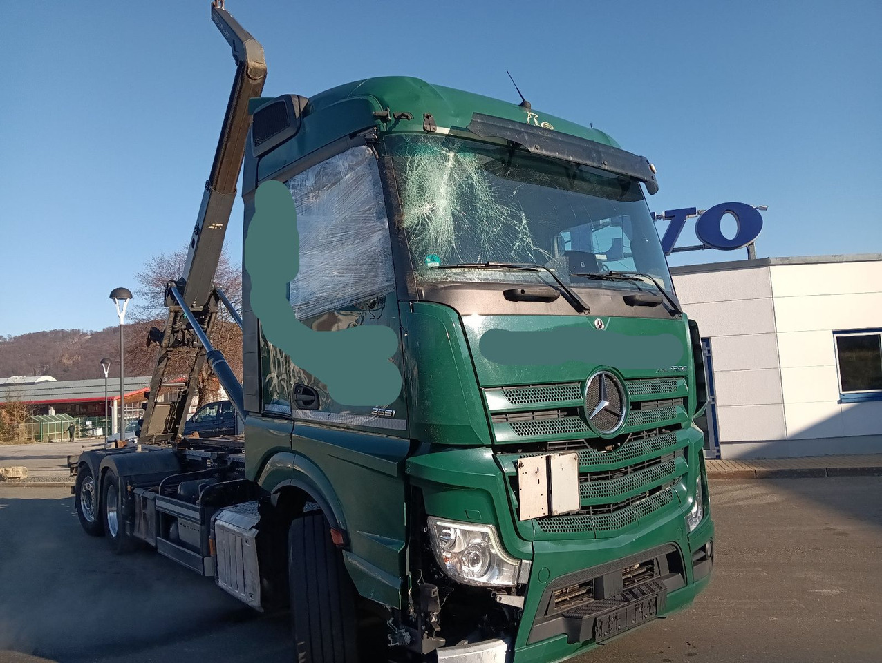 Mercedes-Benz ACTROS 2651 MP5 6x2 MEILLER RETARDER LENKACHS - شاحنة برافعة خطافية: صورة 4 Mercedes-Benz ACTROS 2651 MP5 6x2 MEILLER RETARDER LENKACHS - شاحنة برافعة خطافية: صورة 4