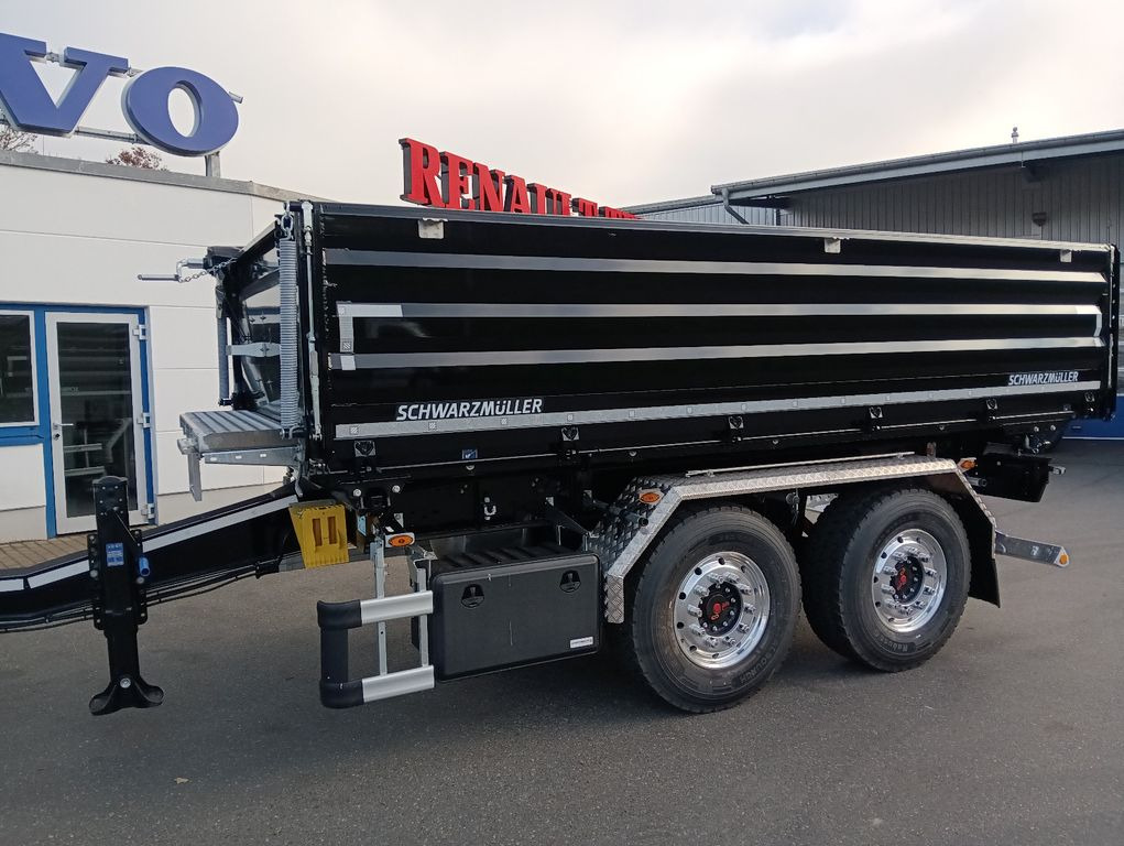Schwarzmüller 2-A Tandem 3-Seitenkipper VollausstattungAlufelg - مقطورة قلابة: صورة 1 Schwarzmüller 2-A Tandem 3-Seitenkipper VollausstattungAlufelg - مقطورة قلابة: صورة 1