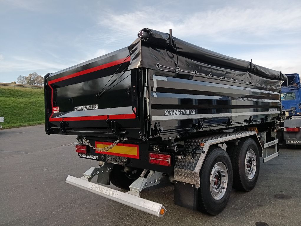 Schwarzmüller 2-A Tandem 3-Seitenkipper VollausstattungAlufelg - مقطورة قلابة: صورة 1 Schwarzmüller 2-A Tandem 3-Seitenkipper VollausstattungAlufelg - مقطورة قلابة: صورة 1