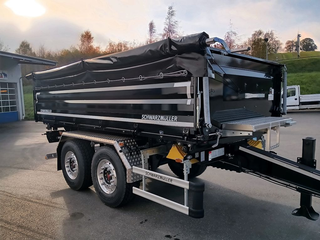 Schwarzmüller 2-A Tandem 3-Seitenkipper VollausstattungAlufelg - مقطورة قلابة: صورة 2 Schwarzmüller 2-A Tandem 3-Seitenkipper VollausstattungAlufelg - مقطورة قلابة: صورة 2