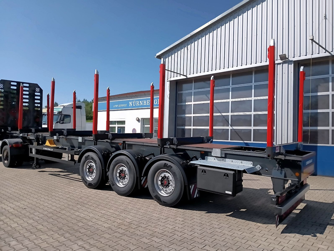 Schwarzmüller 3-A Rungensattel 6xExte144S 5560kg NEU sofort Schwarzmüller 3-A Rungensattel 6xExte144S 5560kg NEU sofort - نصف مقطورة اخشاب: صورة 2 Schwarzmüller 3-A Rungensattel 6xExte144S 5560kg NEU sofort Schwarzmüller 3-A Rungensattel 6xExte144S 5560kg NEU sofort - نصف مقطورة اخشاب: صورة 2
