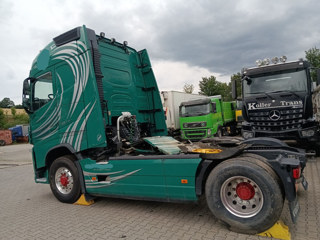 Volvo FH 500 4x2T X-Track Globe I-PARC Hydraulik ALCOA - مقطورة السحب: صورة 5 Volvo FH 500 4x2T X-Track Globe I-PARC Hydraulik ALCOA - مقطورة السحب: صورة 5